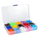 400 Sets T5 Snap Poppers Plastic Buttons Fastener Pliers Punching / Snap Ring Plier