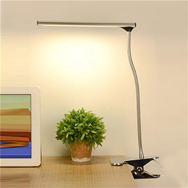 LED Dimmable Desk Lamp USB  Eye Care Table Reading Lights Bedside Bedroom Decor