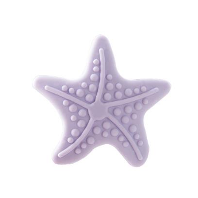 Starfish Silicone Door Knob Mute Luminous Elastic Stickers Crash Buffer Wall Protector Stickers