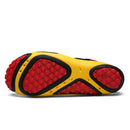 Men Hole Lace Up Sandals Summer Beach Slipper Shoes