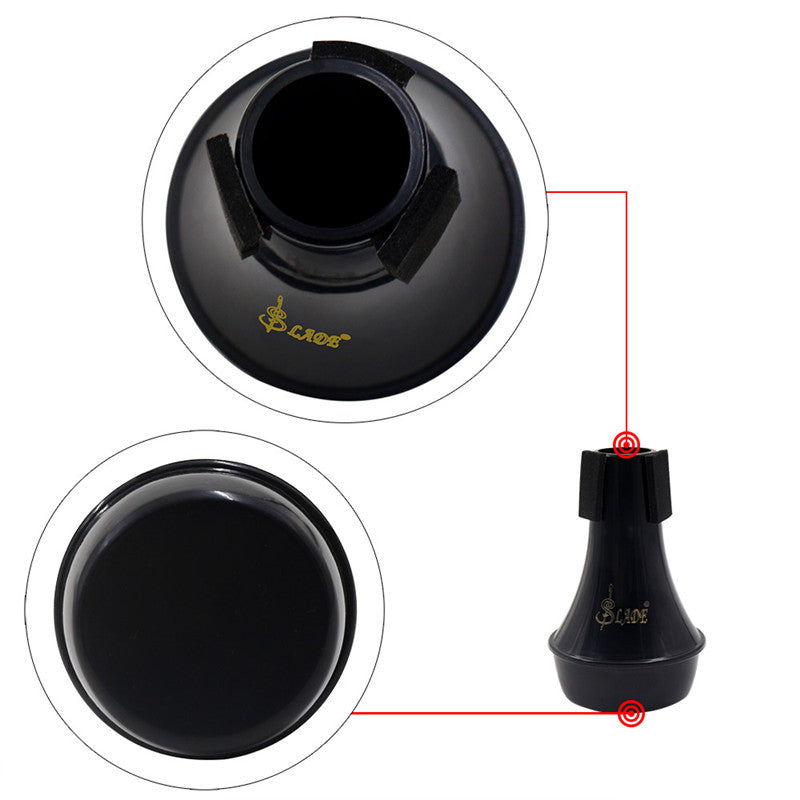 SLADE ABS Semi-Closed Trumpet Muffler Trumpet Mute for Wind Instrument