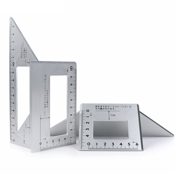 45 Degree 90 Degree T Type Angle Ruler Line Measurement 62113/62114 Stop Type Regulation For Engineering Work