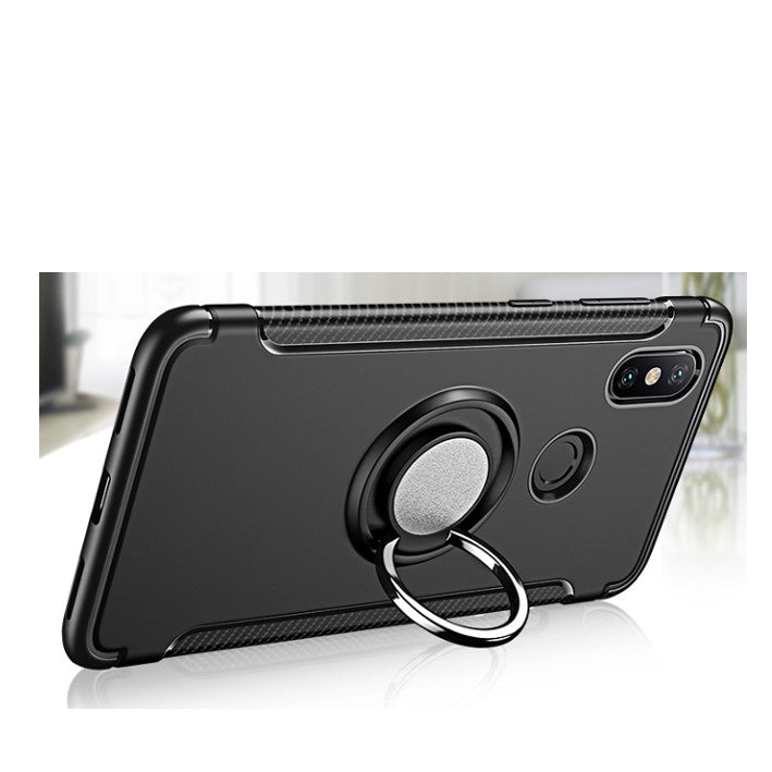 Bakeey Shock-proof 360 Adjustable Ring Holder Protective Case for Xiaomi Mi 6X / Xiaomi Mi A2
