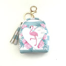 Cartoon Creative Pineapple Flamingo Fruit Coin Purse Mini Bag Data Cable Headset Storage Bag Coins Bag