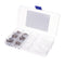 810pcs Insulated Male Female Wire Connector Electrical Wire Crimp Terminal 2.8/4.8/6.3mm Spade Connectors Kit
