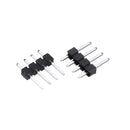 3pcs WS2812B-4 5V 5050 RGB LED Lamp Panel Board 4-Bit Full-color Driver Module Development Board