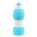 IPRee 600ML Silicone Folding Cup Portable Retractable Telescopic Water Bottle Outdoor Travel Sports