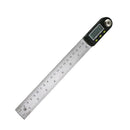 200mm 360 Digital Protractor Inclinometer Goniometer Level Measuring Tool Electronic Angle Gauge Stainless Steel Multifunction Angle Ruler