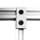 M5 Aluminum Profile 2-Hole Connection Plate V-Slot Linear Guide Connecting Panel For 3D Printer Parts