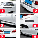 Universal Car Bumper Corner Door Protect Strip Sill Plate Panel 100cm x 7cm / 100cm x 10cm