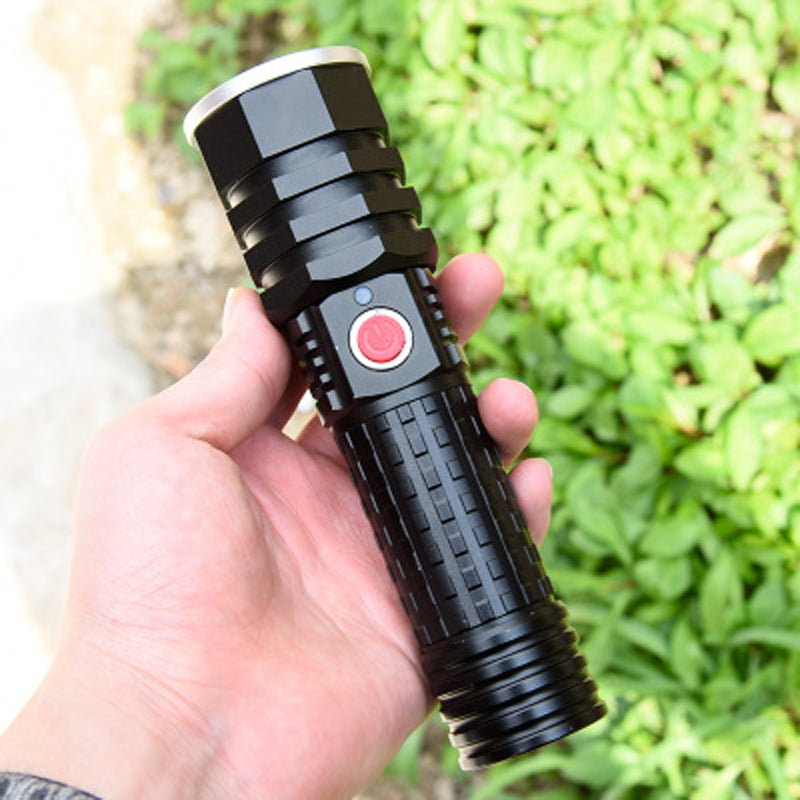 2 in1 XANES PB01 L2 1198LM 4Modes USB Input Output LED Flashlight & Mobile Phone Power Bank