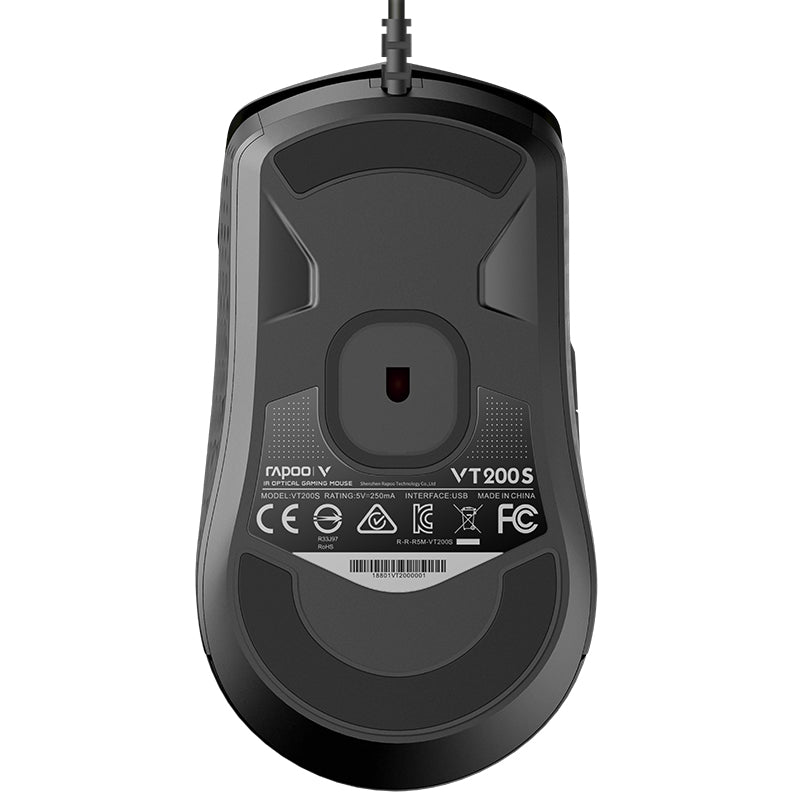Rapoo VT200S USB Wired 16000DPI 400IPS 1000Hz RGB Optical Gaming Mouse