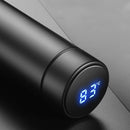 IPRee 500ml Vacuum Thermos LCD Temperature Display Water Bottle Stainless Steel Double Wall Insulated Cup