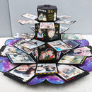 Explosion Box Scrapbook DIY Photo Album Anniversary Mystery Creative Exploding For Gift