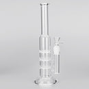3.5"x3.1"x10" Water Glass Pipe Straw Bottle Glassware Shisha Chicha