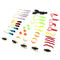 ZANLURE 88pcs Colorful Mixed Fishing Lure Sets Hard Baits/Soft Lures Fake Artificial Bait With Box