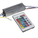 30W RGB LED Chip Light Lamp Driver Power Supply Waterproof IP66 With Remote Control