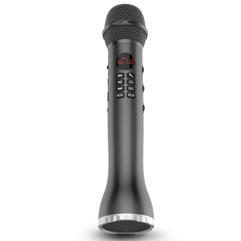 Bakeey Portable Wireless bluetooth Microphone Record Card Speech Karaoke 2000mAh 3.5mm Audio Microphone