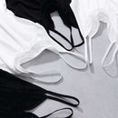 UREVO Women Summer Bamboo Fiber Fabrics Attractive Soft Breathable Yoga Vest Shoulder Tank Top From Xiaomi Youpin