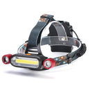 XANES 1300LM 2 x  T6 LED COB Rechargeable 18650 Battey Headlamp Head Light Torch