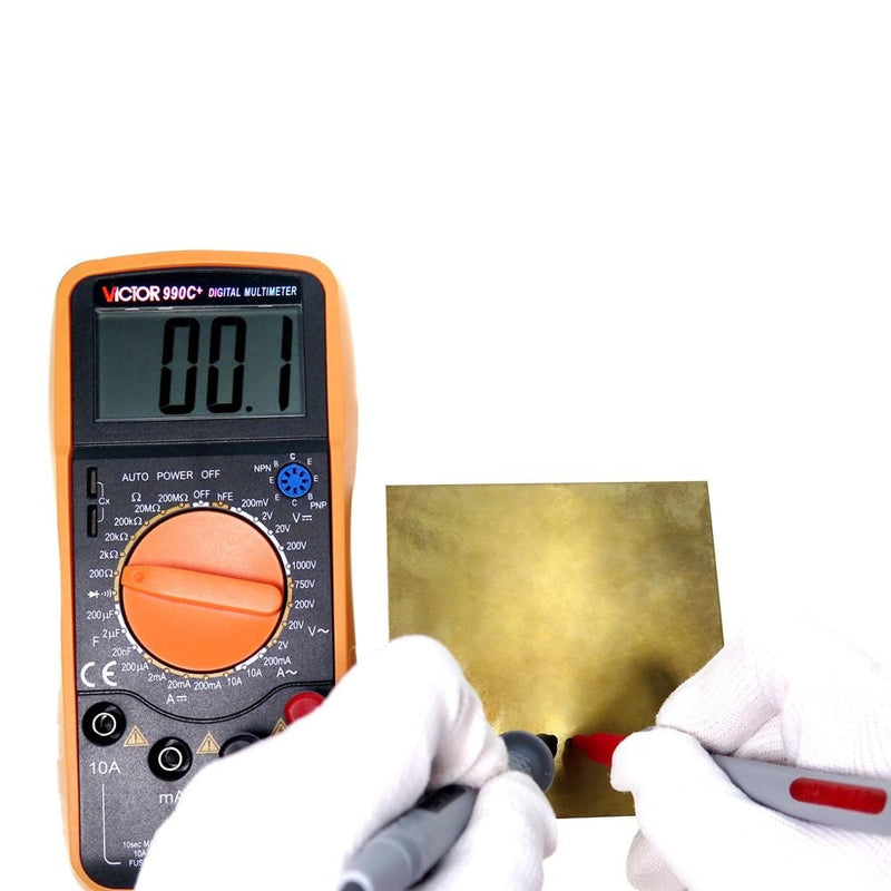 Cleqee P1505B 1000V/10A 150cm Universal Double Silicone Wrap with Sharp Needle Multimeter Probe Test Lead for Digital Multimeter