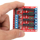 3Pcs Four Way Solid State Relay Module For