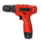 12V Li-ion Battery 2 Speed Electric Cordless Drill Screwdriver 18+1 W/ Storage Case