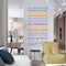 Miico FX1248 House Rules Wall Sticker Letter Proverbs Decorative Sticker Bedroom Decoration