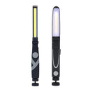 COB 360 Rotating 18650-2000mAh Indicator LED Work Light Spiral Switch Stepless Dimming