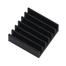 Black Thin Copper Aluminum Heatsink for 3.5 Inch TFT Screen Raspberry Pi 4B