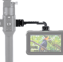 AGIMBALGEAR DH11 Camera Stabilizer Extension Bracket with Cold Shoe Mount 1/4 Inch Screw for DJI Ronin S Mounting Monitor LED Video Light Microphone
