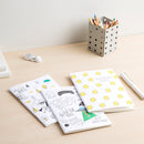 Jordan&Judy JJ-YD0031 3PCS Graffiti Notebooks Notepads Sketch Graffiti Notebook For Noting Drawing Painting Office School Supplies Stationery Gifts
