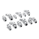130pcs Metric Imperial Fitting BSP UNF M6 M8 M10 Assorted Hydraulic Grease Nipples Pipes Fittings