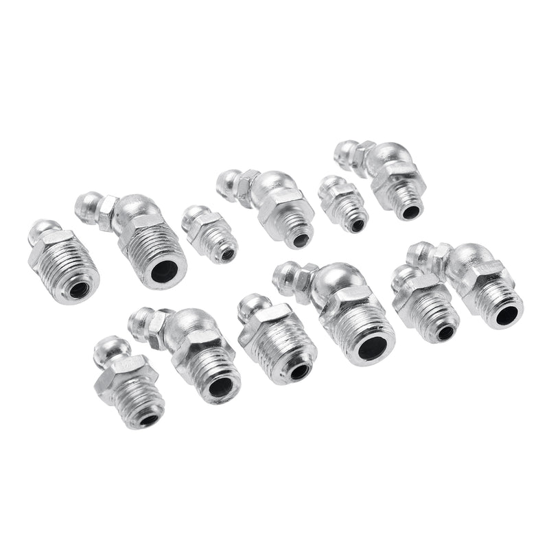 130pcs Metric Imperial Fitting BSP UNF M6 M8 M10 Assorted Hydraulic Grease Nipples Pipes Fittings