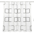 Polyester Fabric With Digital Printing Waterproof Bathroom Shower Curtain With 13 Pcs Hooks