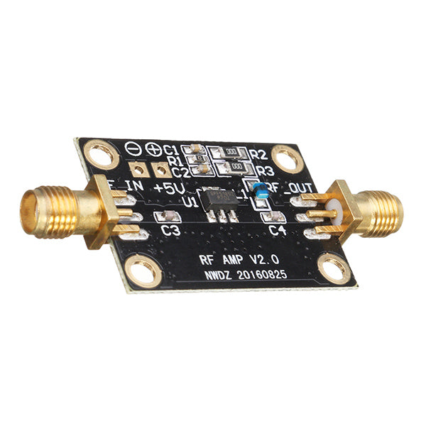 Low Noise LNA 0.05-4G NF=0.6dB RF Amplifier Signal Receiver FM HF VHF / UHF Ham Radio