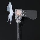 Vertical DIY Project Turbines LED Windmill Small DC Motor Wind Blades Wind Generator