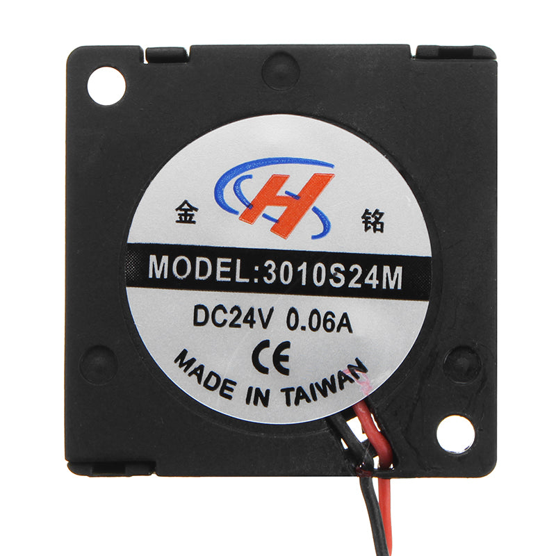 JGAURORA 30*30*10mm Turbo Cooling Fan with Line for 3D Printer
