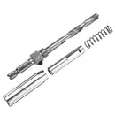 8pcs Self Centering Hinge Hardware Drill Bit Set Pilot Hole Guides Door Window Hinges Set