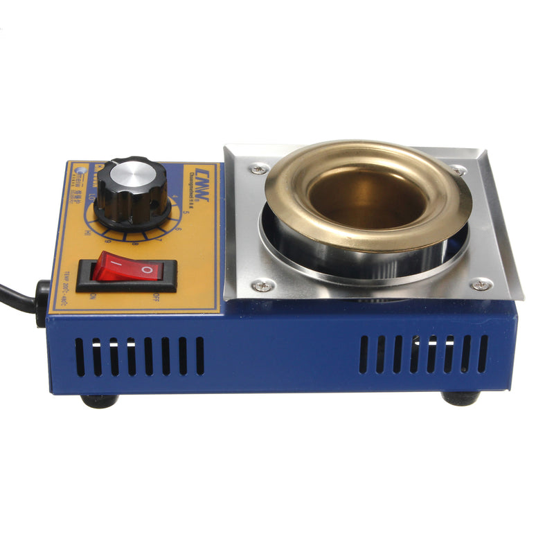 CM360A 100W 200-480 Degree  Solder Pot Soldering Desoldering Stainless Steel Plate
