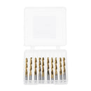 Drillpro 3.175mm Shank Spiral Ball Nose End Mill Cutter Tungsten Carbide Titanuim Coated Milling Cutter CNC Tool