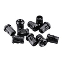 200pcs 3MM LED Holder Black Plastic Diode Lampshade Holder Clip Bezel Mount Light Case Cup Bezels Mounting Cases