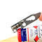 TITANER 4 In1 Titanium Alloy Multifunctional Tools Opener Wrench Screwdriver Knife Pendant EDC Survival Tools