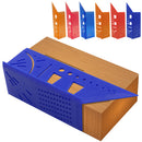 Drillpro 3D Mitre Angle Measuring Ruler Square Size Woodworking Measure Tool Line 0-90 Degree Gauge Hole Scribing Gauge