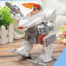High-tech Puzzle Toys Technology DIY Mech Warrior Children Gift DIY Assembly
