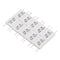 50pcs BPR56 5W 0.22R 0.22 Ohm 5w Non-inductive Ceramic Cement Resistor Wirewound Resistance