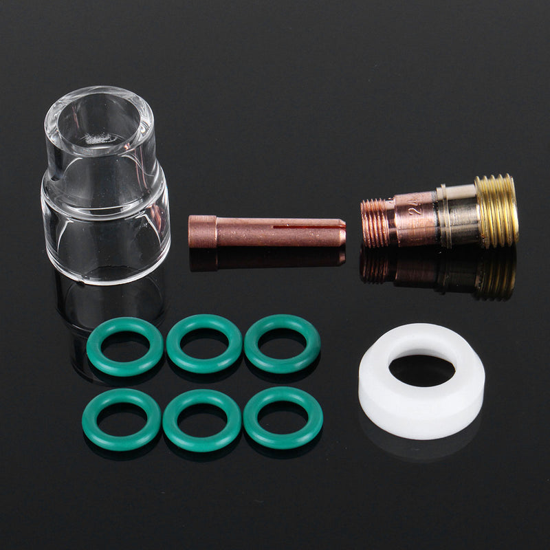 10Pcs TIG Welding Torch Stubby Gas Lens