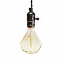 E27 40W G95 Warm White Diamond Retro Edison Light Bulb AC220-240V