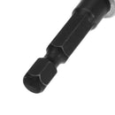 Drillpro 3Pcs Power Screwdriver Extension Bar Adapter Black Anti-rust Coating Power Tool Bits