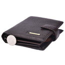 Hengsheng Tri-fold PU Leather Wallet Multifunction  ID Credit Card Holder Passport Holder